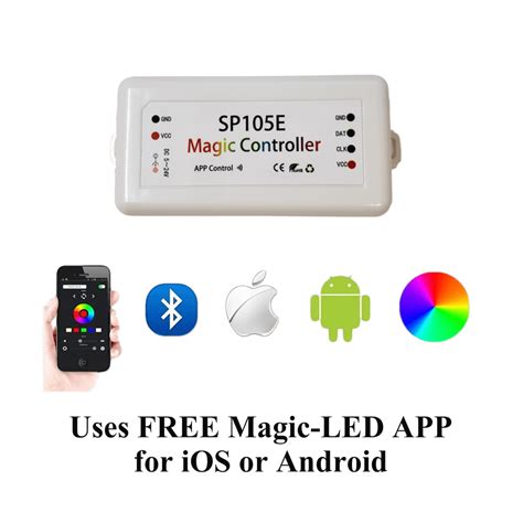 The SP105E Magic Controller App: A Game-Changer for LED Lighting Control